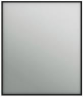 Зеркало ЮВЕНТА Aluminum Simple (Square) в черной раме без подсветки 700х600 AlumSMSq-70