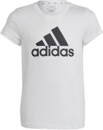 Футболка Adidas Essentials Big Logo IC6121 р.164 белый