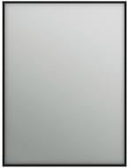 Зеркало ЮВЕНТА Aluminum Simple (Square) в черной раме без подсветки 800х600 AlumSMSq-80