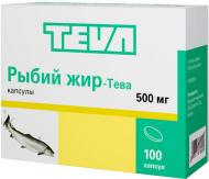 Риб'ячий жир-тева №100 (10Х10) капсули 500 мг