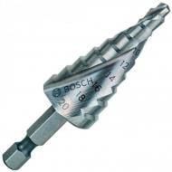 Сверло ступенчатое Bosch HSS 9 ступ 4-20 мм HEX 1/4 1 шт. 2608597524