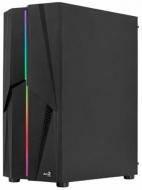 Корпус AeroCool Mecha Black Mid Tower RGB Glass side panel (Mecha-G-BK-v1)