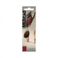 Блесна-вертушка Gladiator 4,5 г Капля чёрная с глазом №1