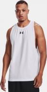 Майка Under Armour UA BASELINE COTTON TANK 1361901-100 р.2XL белый