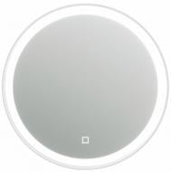 Зеркало ЮВЕНТА LED Faro (Round) плюс белая рама с сенсором d700 FrMR-70