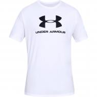 Футболка Under Armour UA SPORTSTYLE LOGO SS 1329590-100 р.3XL белый