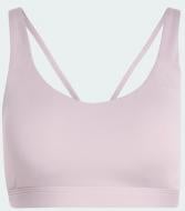 Бра Adidas ALL ME ESS MS PRLOFI KA7262 р.S рожевий