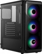 Корпус AeroCool SI-5200 Frost-A-BK-v1 RGB Acrylic Side Panel Black (SI-5200 Frost BG)