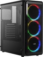 Корпус AeroCool SI-5200 RGB ARGB Tempered Glass Black (SI-5200 RGB)