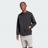 Джемпер Adidas J FI 3S FZ HD BLACK/BLACK KS2577 р.152 черный