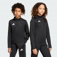 Джемпер Adidas ENT26 TR TOPY BLACK/WHITE JZ6630 р.128 черный