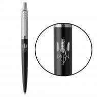 Ручка шариковая Parker JOTTER UKRAINE Bond Street Black CT BP Трезубец из колосков 16232_T059w