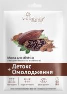 Маска тканевая для лица VIA Beauty Детокс + Омоложение 30 г