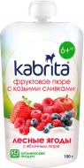 Пюре Kabrita Лесные ягоды с яблочным пюре 100 г 8716677006864