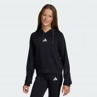 Джемпер Adidas JG GLAM SWT BLACK/SILVMT KB7047 р.116 черный