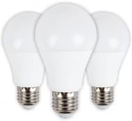 Лампа світлодіодна LightMaster LB-670 3 шт./уп. 9 Вт A60 матова E27 220 В 4000 К
