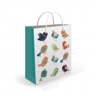 Пакет подарунковий S 14x17x7 cм Птахи Львівська Мануфактура Друку Пакет подарунковий S 14x17x7 cм Птахи Львівська Мануфактура Друку