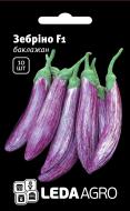 Насіння LedaAgro баклажан Зебріно F1 полосатий 10 шт.
