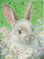 Пакет подарочный Зайчик 30x42,5x12 см