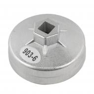 Съемник масляного фильтра ''крышка'' 75 мм х 12 гр RF-10687512 Rock FORCE RF-10687512