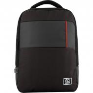 Рюкзак молодіжний GoPack Сity 153-2 Black 44642