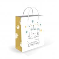 Пакет подарунковий L 27x33x11 см Свято Львівська Мануфактура Друку Пакет подарунковий L 27x33x11 см Свято Львівська Мануфактура Друку