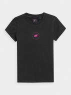 Футболка 4F TSHIRT F0817 4FJAW23TTSHF0817-20S р.158 черный Футболка 4F TSHIRT F0817 4FJAW23TTSHF0817-20S р.158 черный