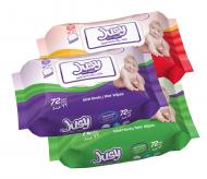 Вологі серветки Jusy Wet Wipes 72 шт.