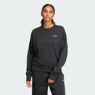Свитшот Adidas W CP CRW BLACK/OWHITE KC3995 р.M черный