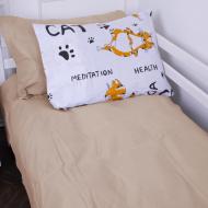 Наволочка Ranforce Elite Kids Time 17-0621 Yoga Cat Orange 50x70 см мульти MirSon