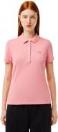 Поло Lacoste STRETCH COTTON PIQUÉ POLO PF5462QDS р.S рожевий