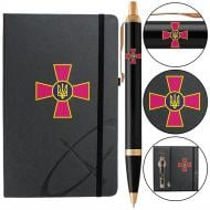 Ручка шариковая Parker IM ARMY Black GT BP Эмблема ВСУ (шариковая ручка + блокнот Parker) Ручка шариковая Parker IM ARMY Black GT BP Эмблема ВСУ (шариковая ручка + блокнот Parker)
