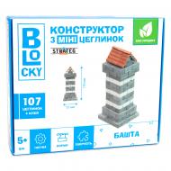 Конструктор із міні-цеглинок Strateg BLOCKY Башта 31022