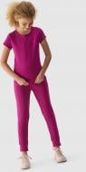 Штани 4F TROUSERS CAS F421 4FJAW23TTROF421-53S р. 122 рожевий