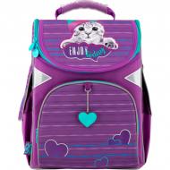 Рюкзак школьный GoPack Education каркасный 5001-5 Funny cat 44589
