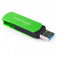 Флеш-память USB Exceleram P2 Series 64 ГБ USB 3.1 green (EXP2U3GRB64)