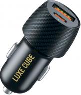 Автомобильное зарядное устройство Luxe Cube Dynamic 36W USBC+A QС3.0+PD черный