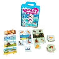 Пазлы Strateg Кто что ест? Где живет? 30910