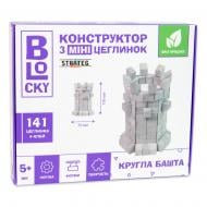 Конструктор будівельний Strateg BLOCKY Кругла башта 31024