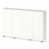 Комод Metkas Home MB020 4д ЛДСП 1400x920x350 мм белый снег/кашемир/белый снег