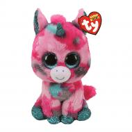 М'яка іграшка TY Beanie Boos Єдиноріг Gumball 25 см рожевий 36466