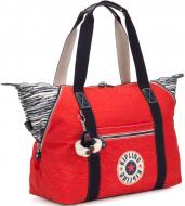 Сумка женская Kipling Art M черно-красно-белый K1340517M