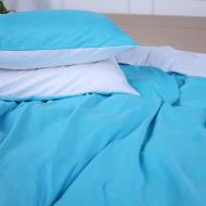 Наволочка Microsatin Premium Selores (18-0000+18-4735) 45x45 см белый/зеленый MirSon