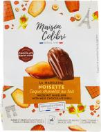 Кекс Maison Colibri Мадлен с фундучной начинкой покрытый молочным шоколадом 6x26г