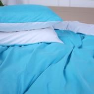 Наволочка Microsatin Premium Selores (18-0000+18-4735) 50x70 см белый/зеленый MirSon