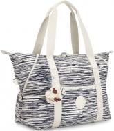 Сумка женская Kipling Art M белый с черным K1340518P