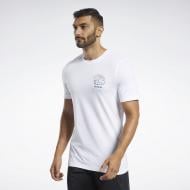 Футболка Reebok GS Panda Crew Tee FJ4676 р.L білий