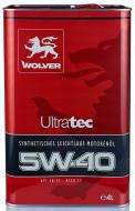 УЦЕНКА! Моторное масло Wolver Ultratec 5W-40 4 л (УЦ №3239)