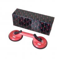 Съемник стекла двухзажимной Forsage с присосками (диам. 118 мм, макс. вага до 40 кг)