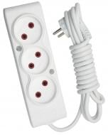 Удлинитель ТЕССО без заземления 3 гн. белый 5 м 102 300 05 Удлинитель ТЕССО без заземления 3 гн. белый 5 м 102 300 05